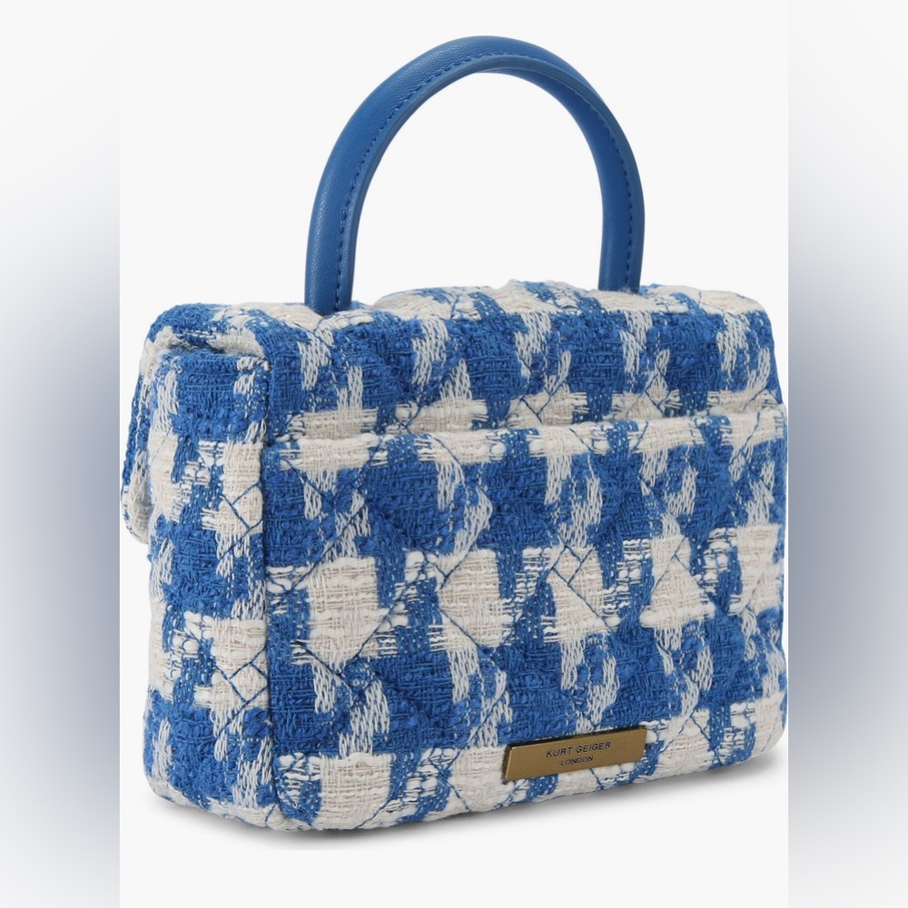 Kurt Geiger London Mini Kensington Top Handle with Crossbody Strap and Dustbag - Picture 3 of 5